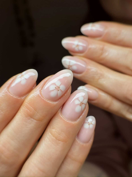 Blooming Gel Floral nails